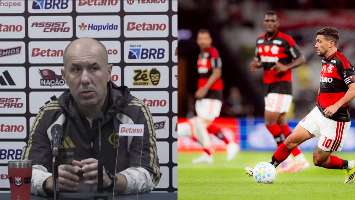 Leonardo Jardim é sincero ao falar sobre atuações de jogador no Flamengo: “Não é o que esperamos”