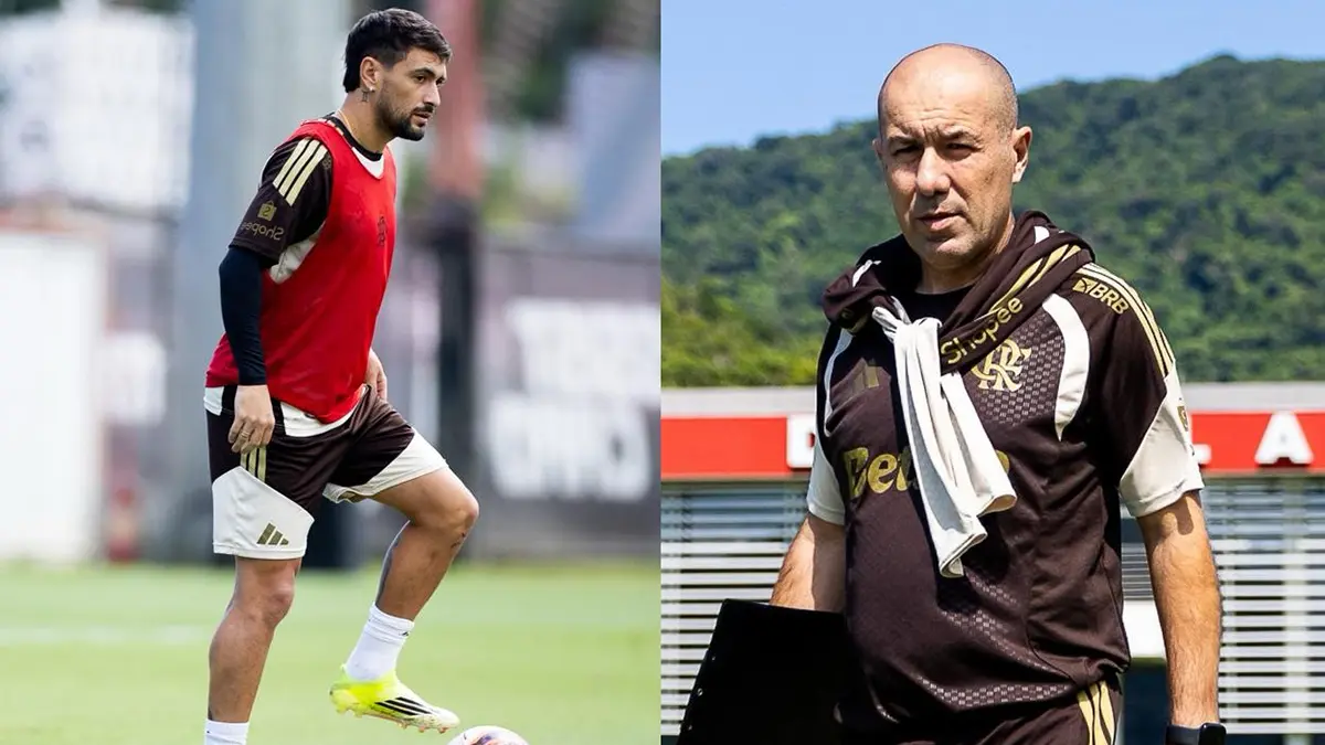 Leonardo Jardim finaliza preparação do Flamengo para jogo contra o Cruzeiro, pelo Brasileirão