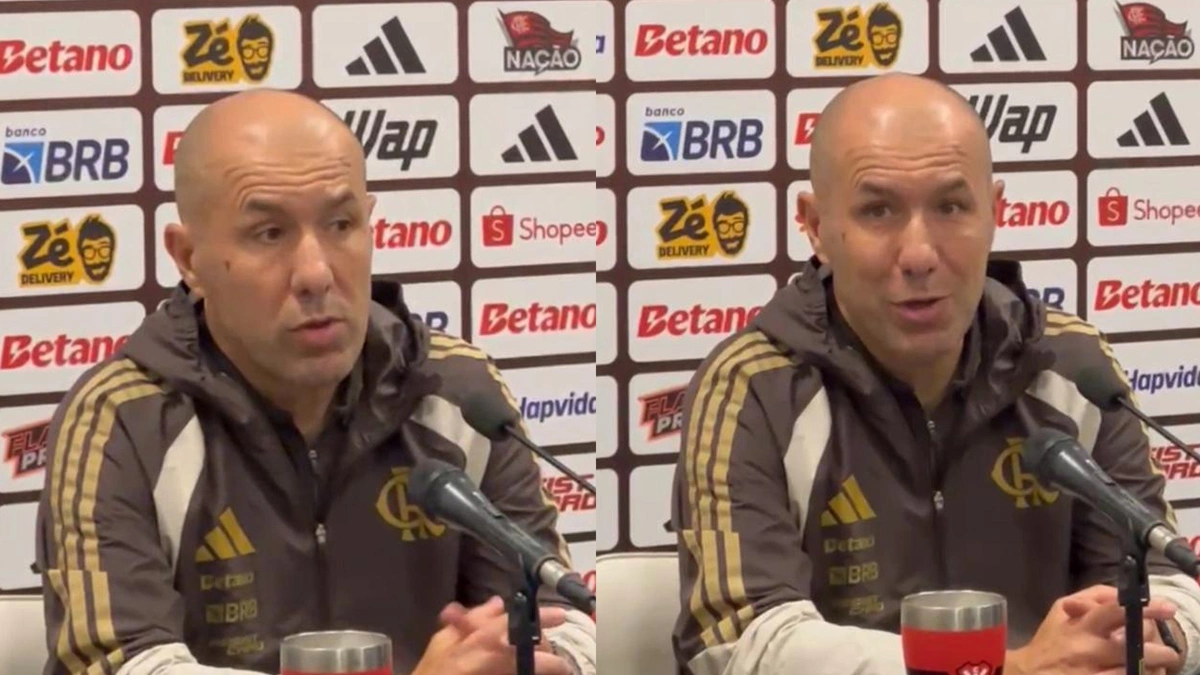 Leonardo Jardim lamenta pontos perdidos contra o Corinthians, mas elogia desempenho do Flamengo com um a menos