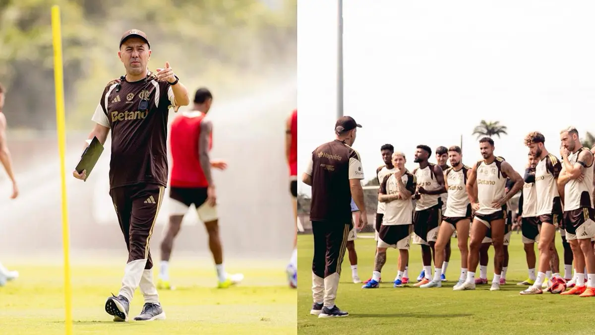 Leonardo Jardim prepara até 2 mudanças no ataque do Flamengo para jogo contra o Cruzeiro