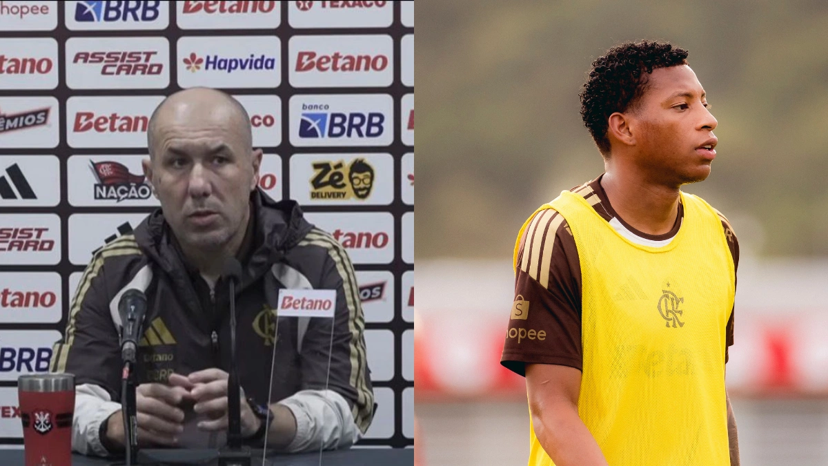 Leonardo Jardim rasga o verbo contra Plata após jogo do Flamengo x Corinthians