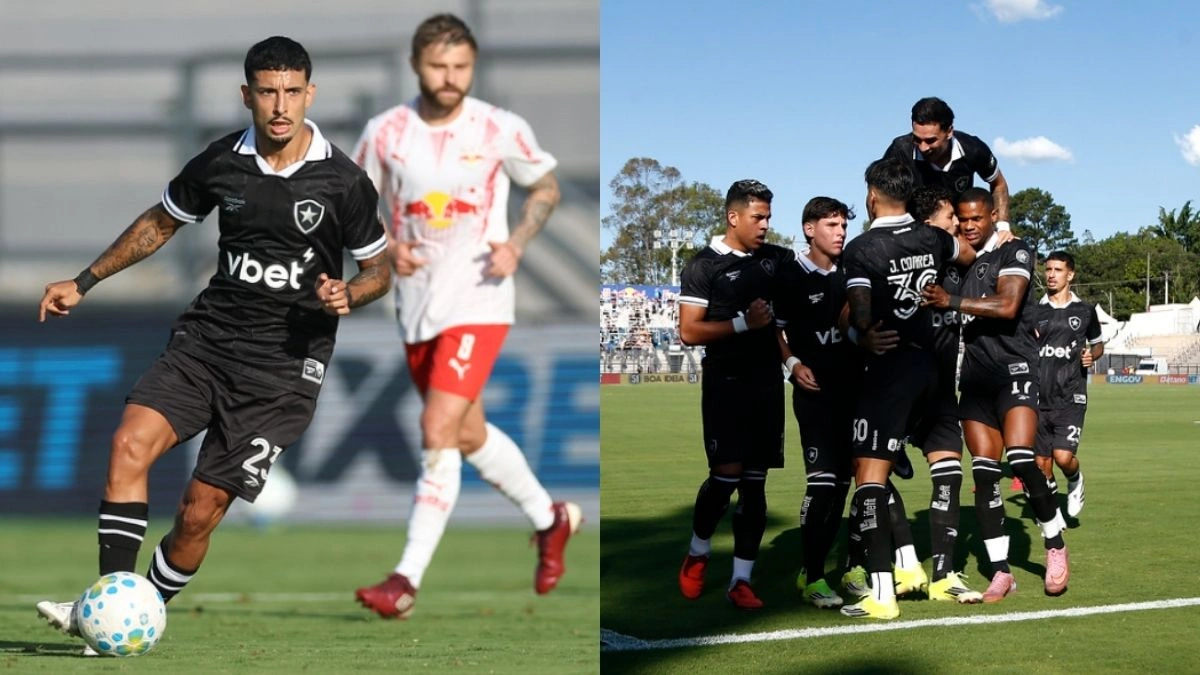 Próximo adversário do Flamengo, Bragantino perde em casa para Botafogo pelo Brasileirão