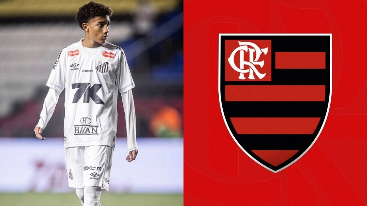 Robinho Jr é oferecido ao Flamengo, que toma decisão sobre o jogador do Santos
