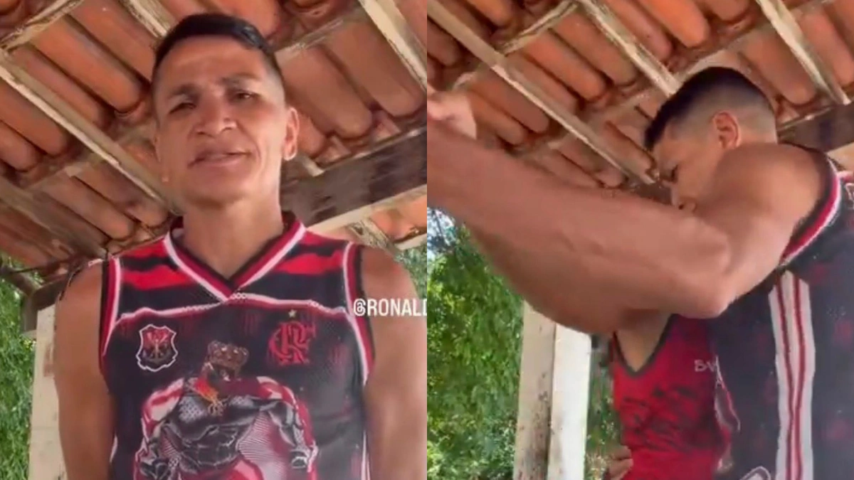 Ronaldo Angelim detona Plata e tem reação surreal após falar sobre o atacante do Flamengo