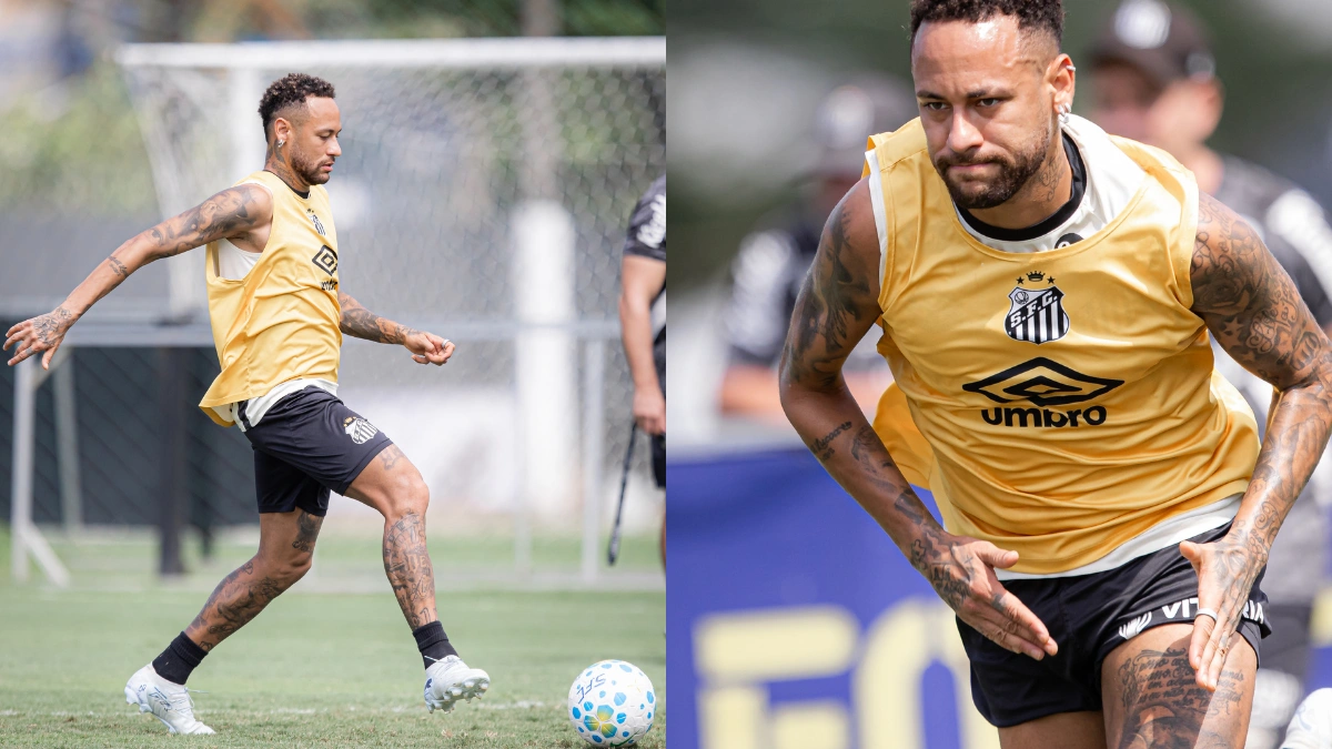 Santos toma decisão sobre Neymar antes de jogo contra o Flamengo