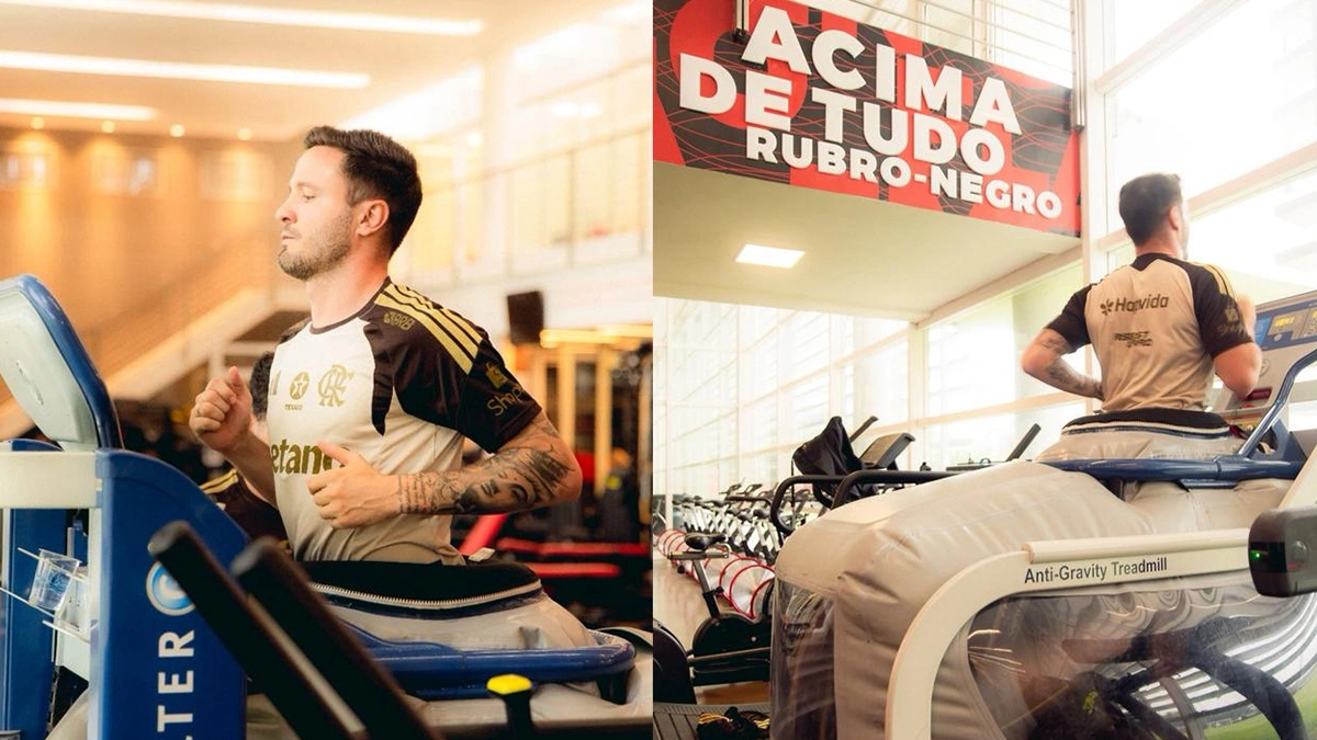 Saúl dá passo importante em recuperação após cirurgia no calcanhar