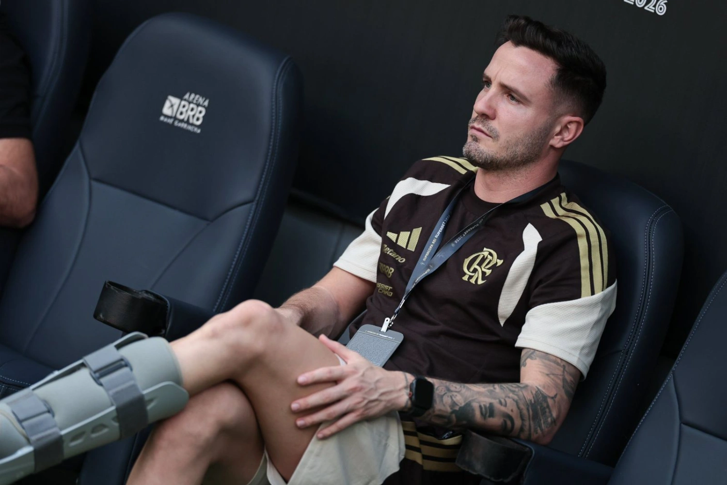 Saúl pode voltar a ser relacionado para jogos do Flamengo