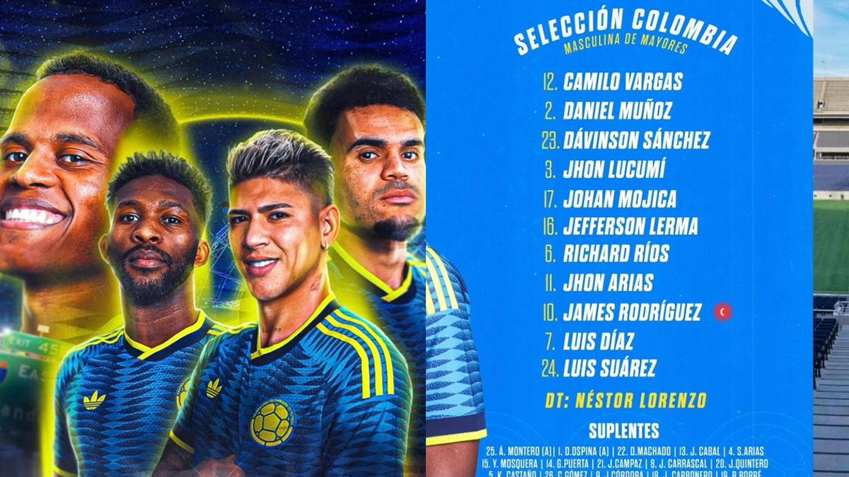 Sem Jorge Carrascal, Colômbia define time para jogo contra a Croácia