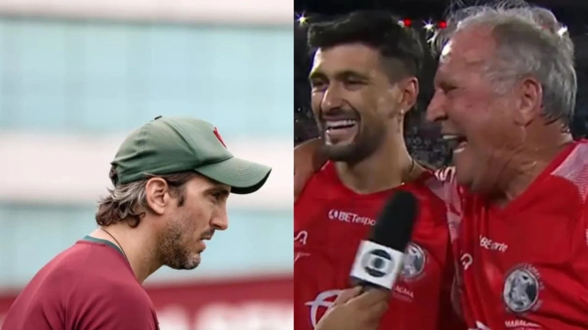 Técnico do Fluminense compara Zico a Arrascaeta, do Flamengo