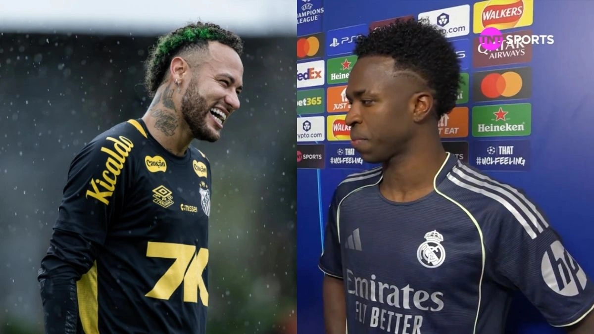 Vini Jr manda recado a Ancelotti sobre convocação de Neymar para a Seleção Brasileira