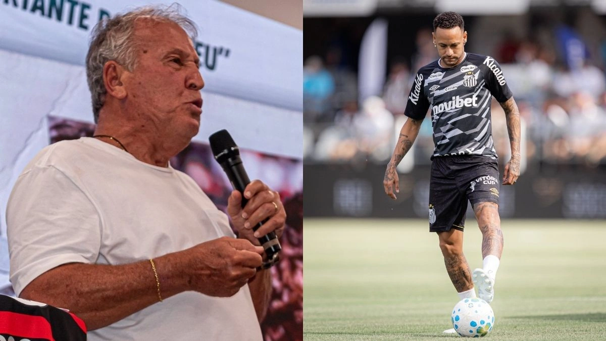 Zico elogia Neymar, mas questiona comportamento do jogador da Seleção Brasileira