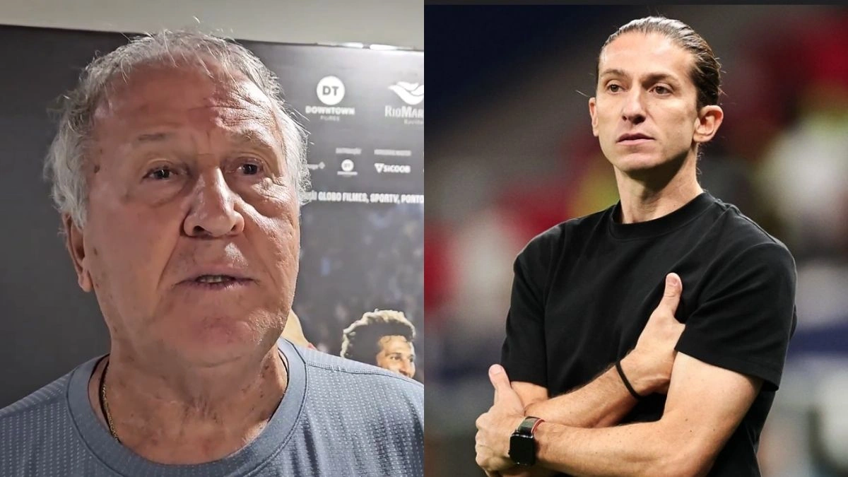 Zico vê falta de sensibilidade do Flamengo na demissão de Filipe Luís