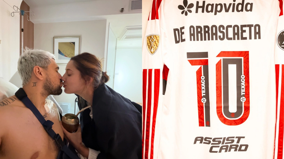 Arrascaeta dá discurso emocionante após realizar cirurgia na clavícula