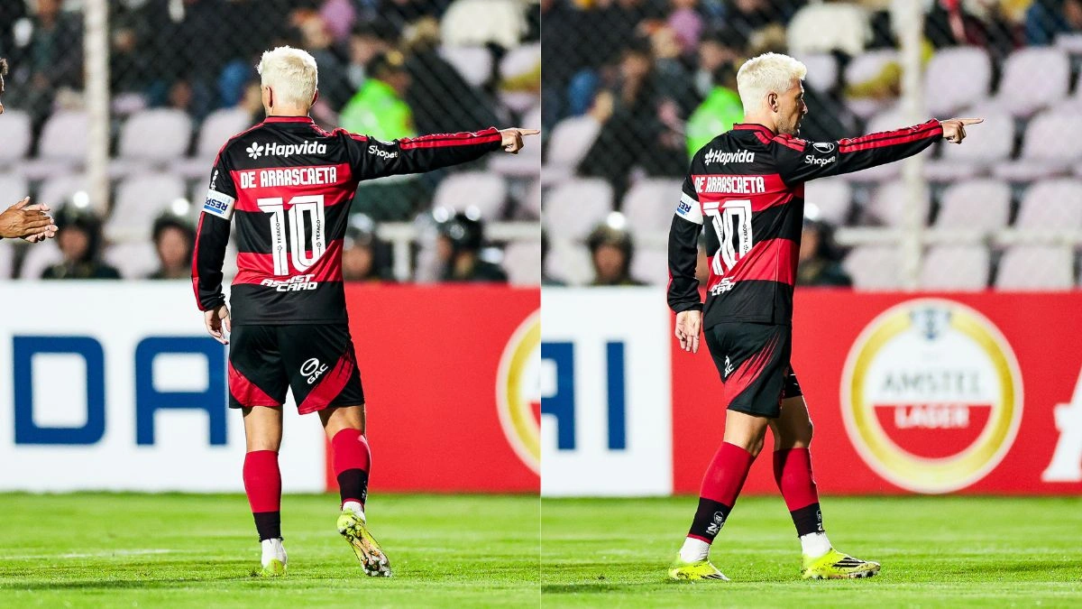 Arrascaeta destaca foco do elenco em jogo do Flamengo x Cusco