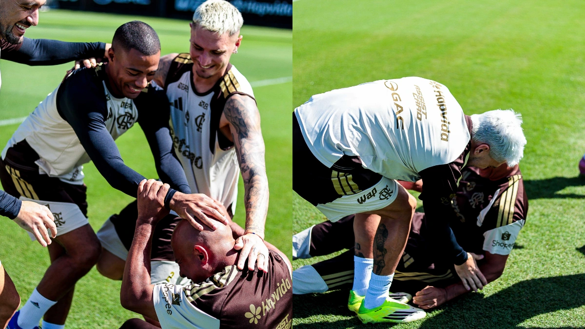 Arrascaeta e mais 2 jogadores do Flamengo dão golpe em funcionário do clube