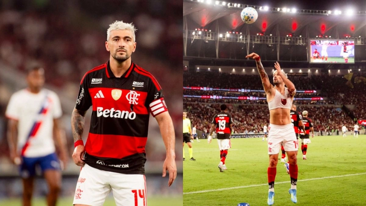 Arrascaeta entra em top-20 histórico do Flamengo após golaço contra o Bahia; veja ranking