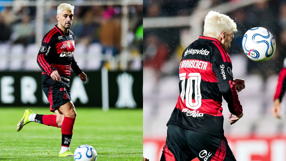 Arrascaeta quebra recorde impressionante após jogo do Flamengo x Cusco, pela Libertadores