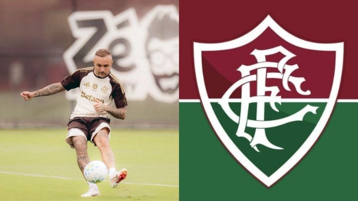 Cebolinha treina com grupo e pode reforçar Flamengo contra o Fluminense