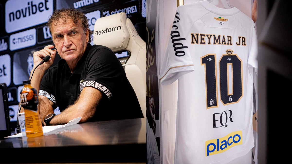 Cuca sofre com perda de Neymar para jogo do Flamengo x Santos, pelo Brasileirão