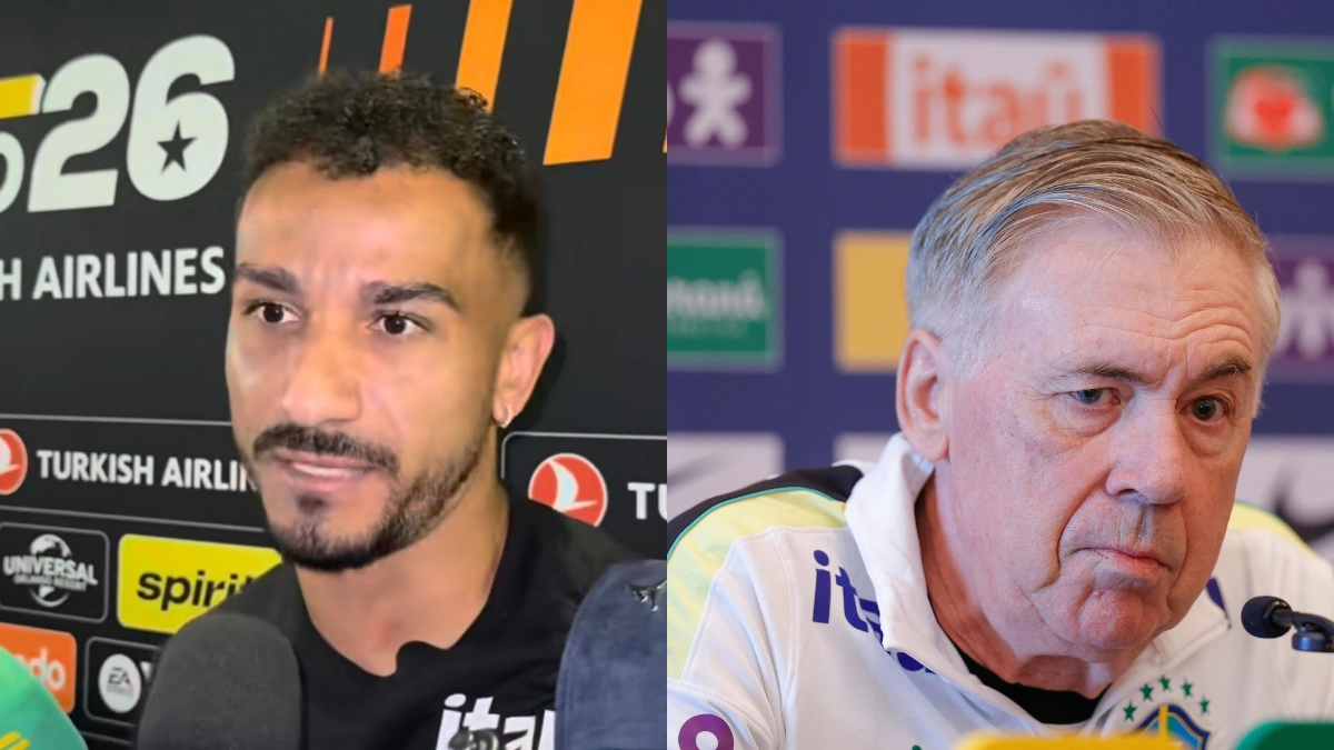 Danilo deixa em aberto a permanência na Seleção Brasileira de Ancelotti