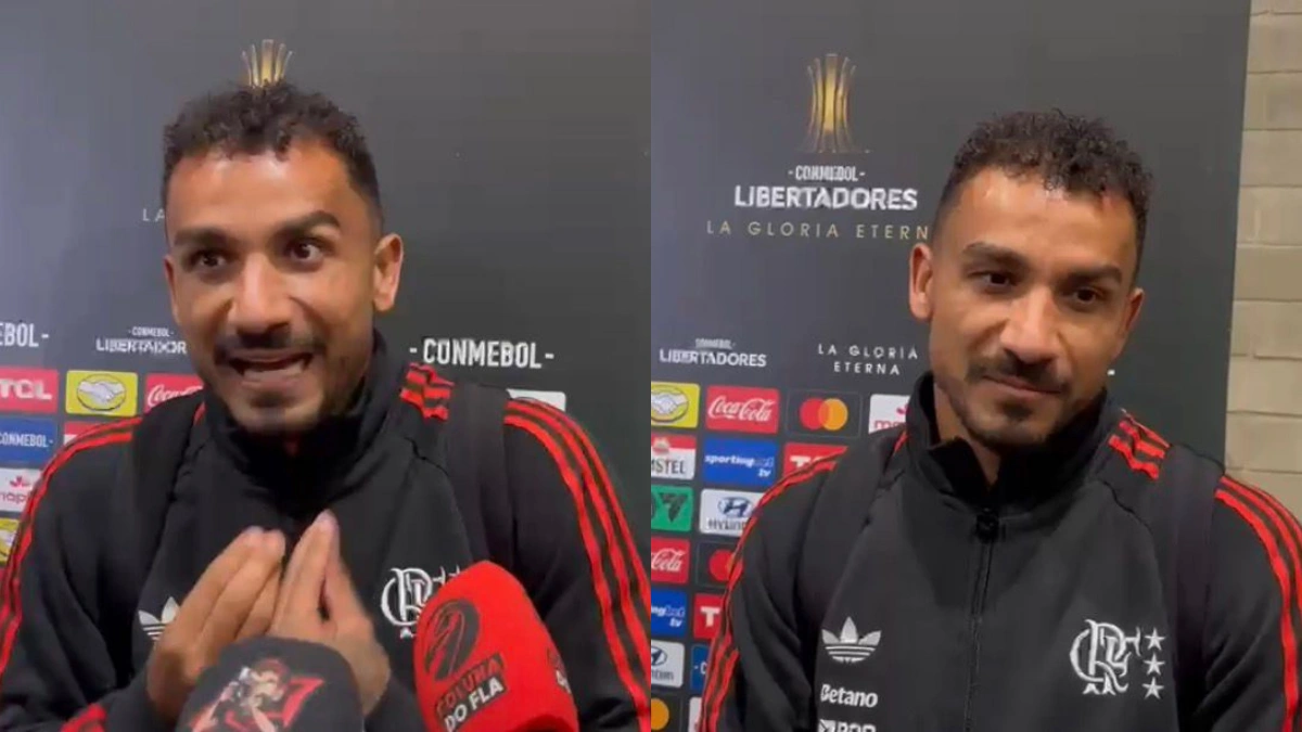 Danilo rebate fala de Boto após jogo do Flamengo x Estudiantes
