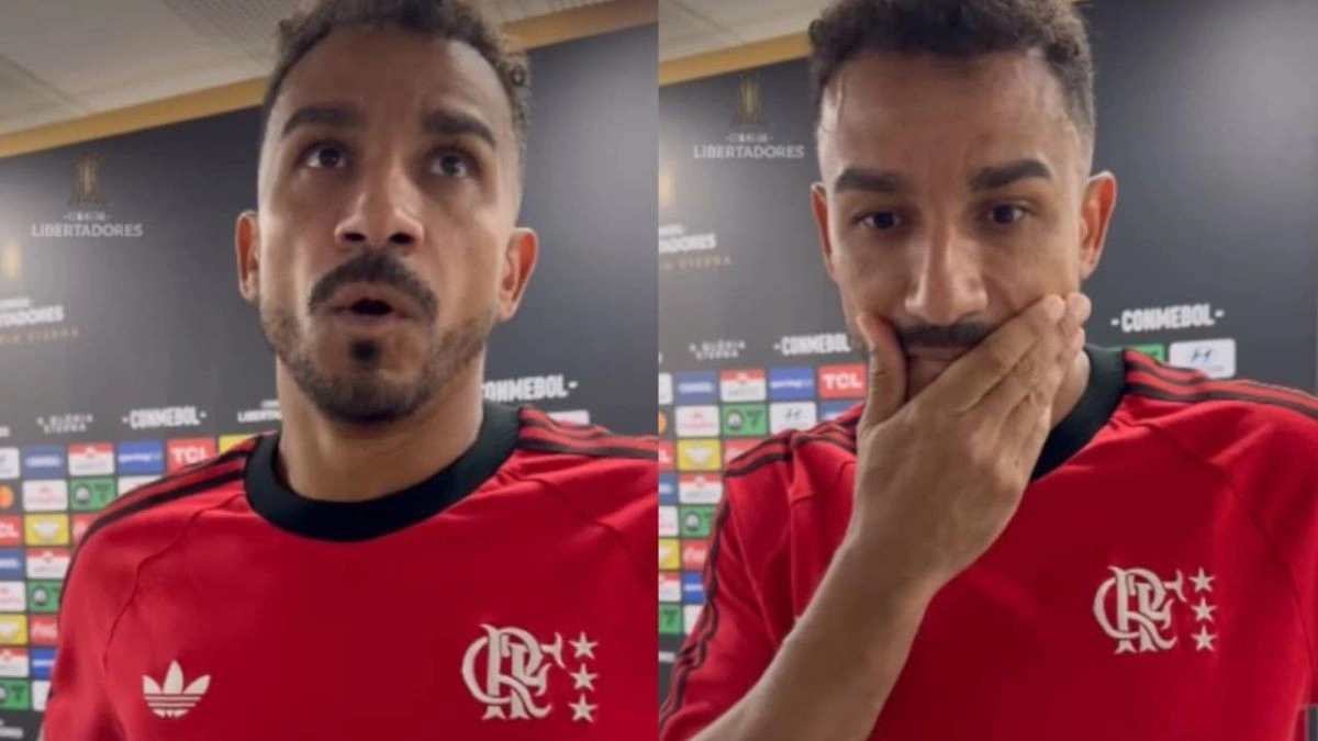 Danilo se emociona com nova música da torcida do Flamengo