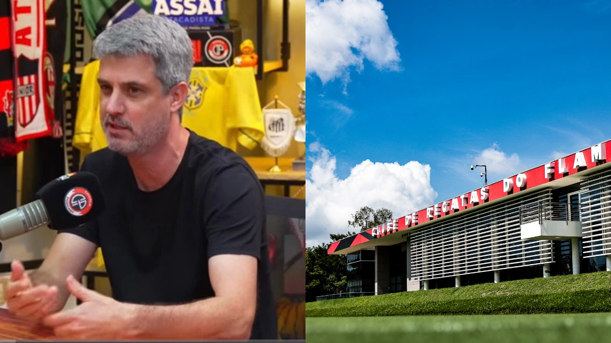 Dirigente conta desabafo de jogador após saída do Flamengo: "Lá é f*d*"