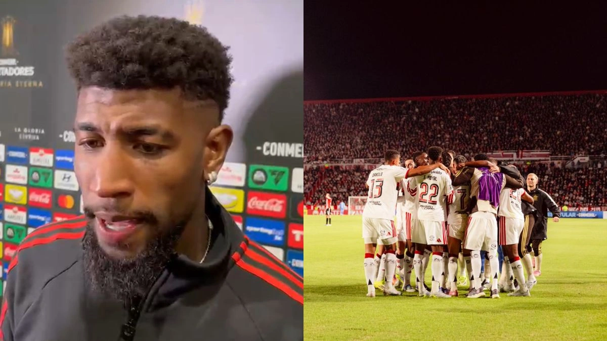 Emerson Royal detona postura do Estudiantes em jogo da Libertadores