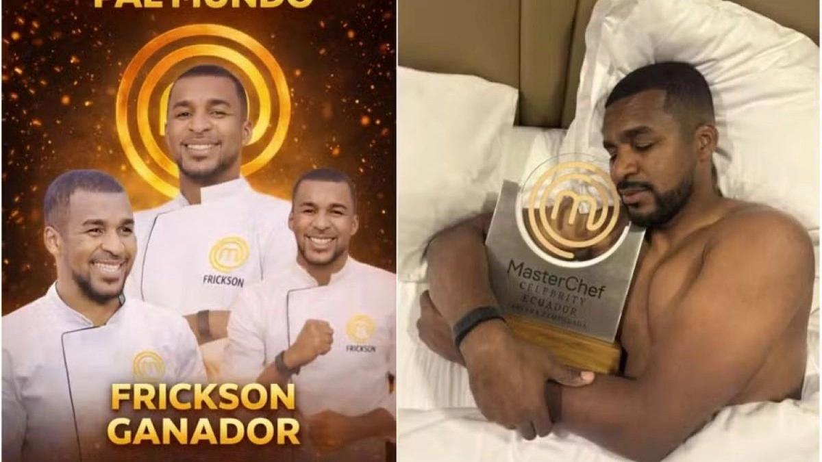 Erazo, ex-Flamengo, vence programa de culinária