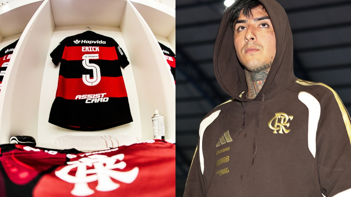 Erick Pulgar leva punição severa e vira desfalque nos próximos jogos do Flamengo