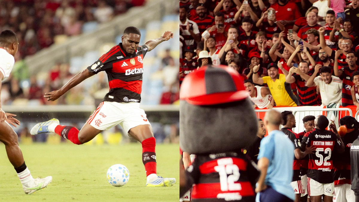 Evertton Araújo se emociona com atitude da torcida em jogo do Flamengo x Vitória| Coluna do Fla