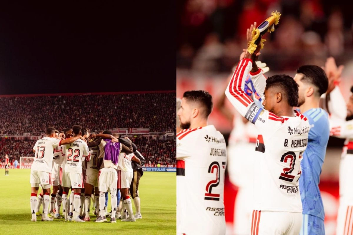 Flamengo é operado pela arbitragem, mas consegue empate com o Estudiantes e segue líder na Libertadores