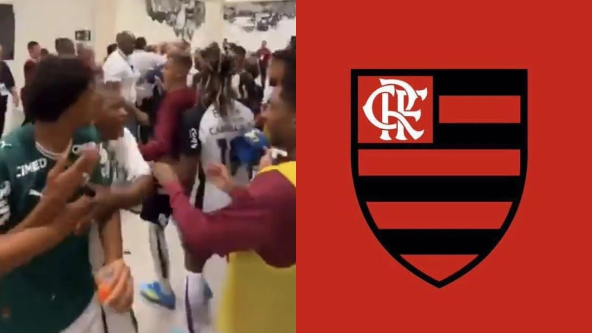Funcionário do Palmeiras agride ex-alvo do Flamengo após jogo contra o Corinthians