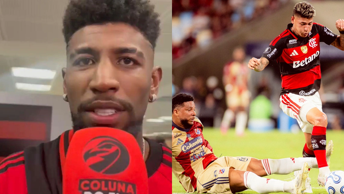 Jogador perdoa atitude de Carrascal em jogo do Flamengo na Libertadores