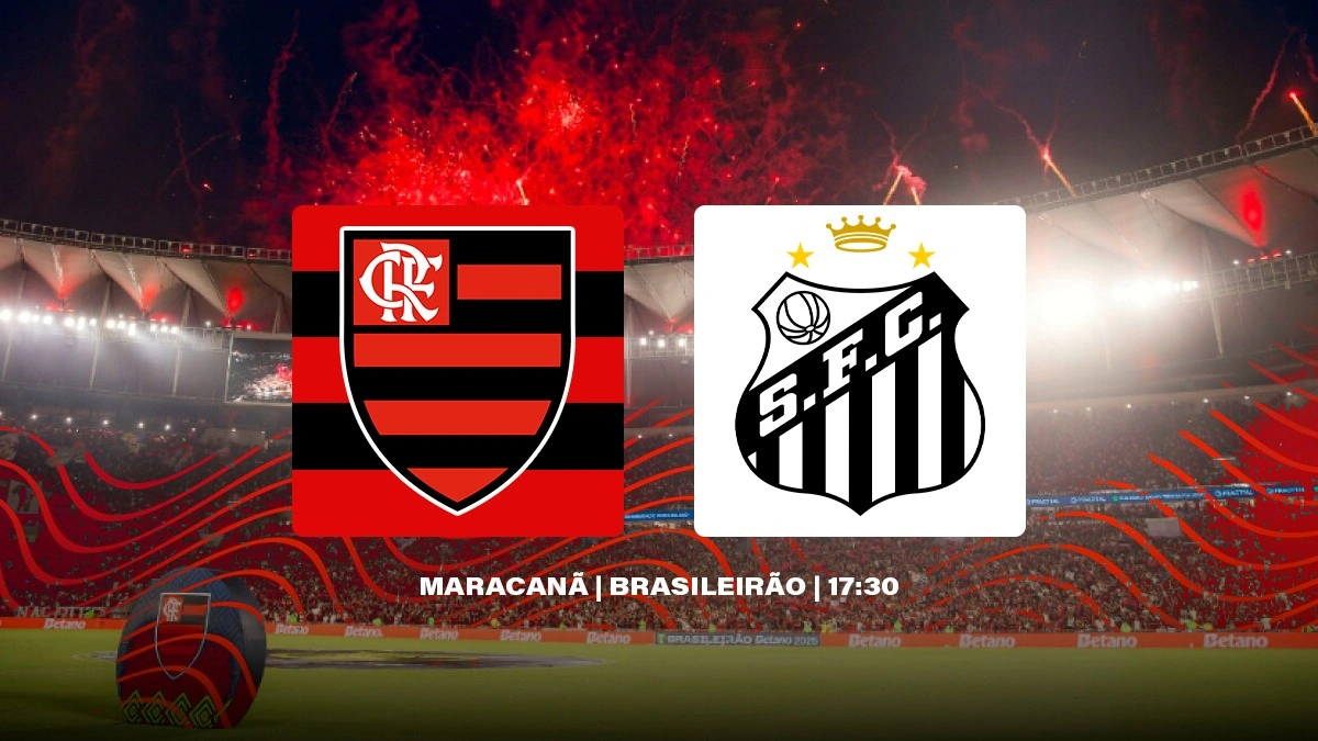 Jogo do Flamengo hoje - Flamengo x Santos