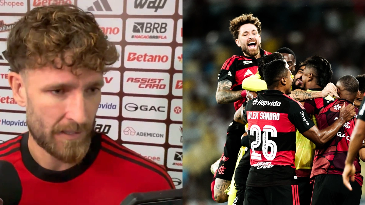 Léo Pereira manda recado ao Fluminense após clássico: "muito grato"