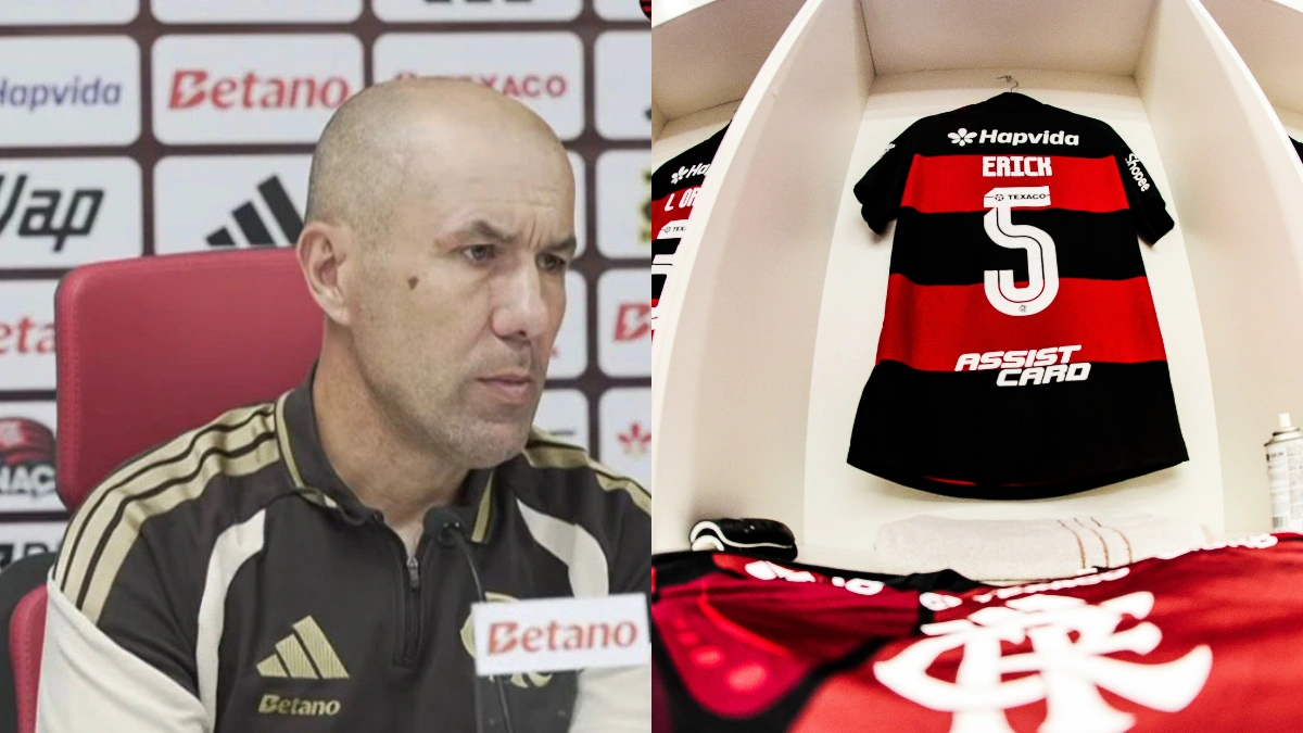 Leonardo Jardim condena atitude de Erick Pulgar em jogo do Flamengo x Bragantino