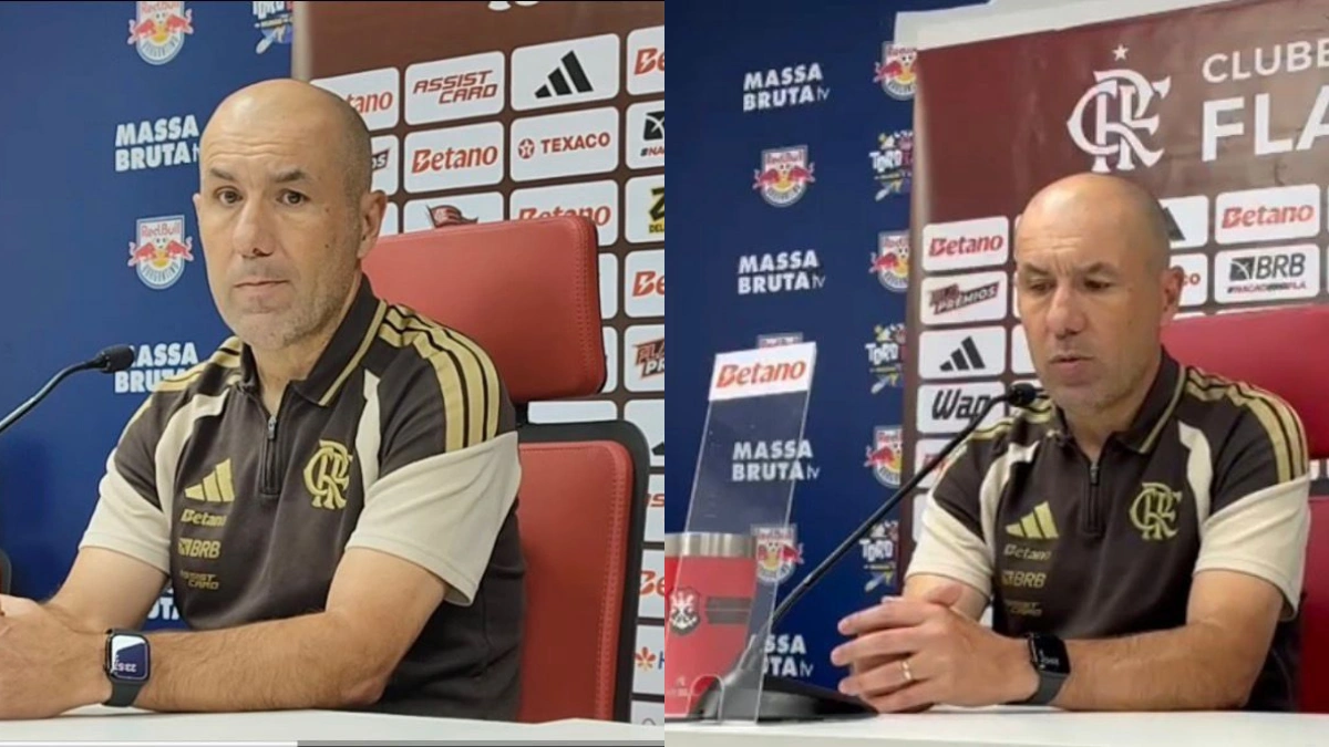 Leonardo Jardim detona atuação do Flamengo contra o Bragantino: "Estou envergonhado"