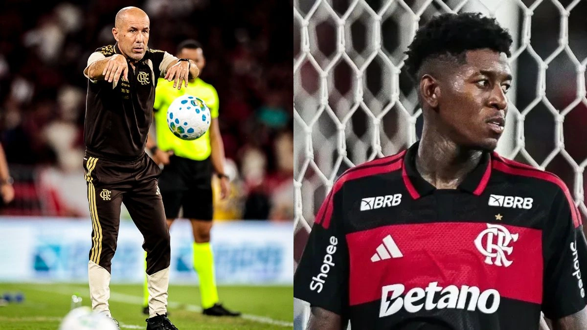 Leonardo Jardim explica 'sumiço' de Vitão em jogos do Flamengo