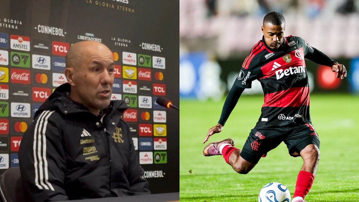 Leonardo Jardim 'rasga o verbo' sobre atuação de De La Cruz em jogo do Flamengo x Cusco