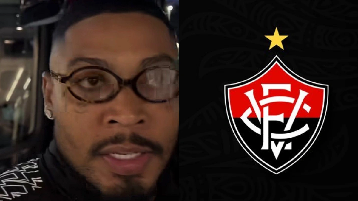 Marinho comemora e manda recado à torcida do Vitória após jogo contra o Flamengo