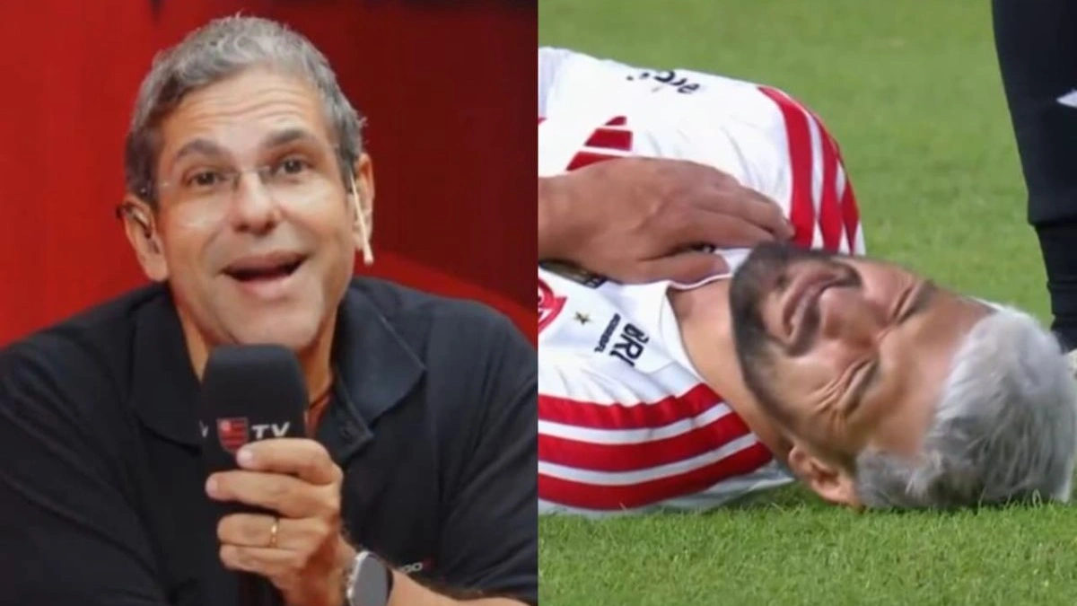 Narrador do Flamengo surta e dispara contra haters de Arrascaeta