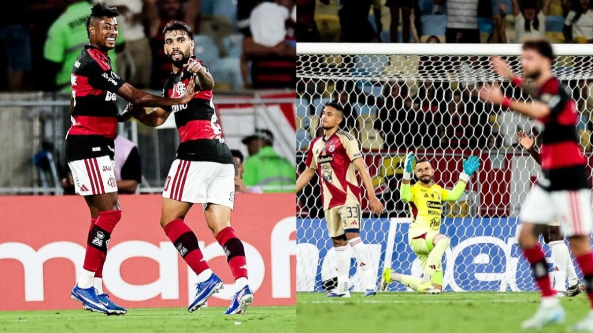 OLHA O LÍDER! Flamengo goleia Medellín e abre boa vantagem no Grupo A da Libertadores