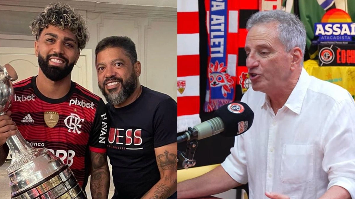 Pai de Gabigol rebate Landim e afirma: “Graças ao senhor, Gabriel não está no Flamengo”