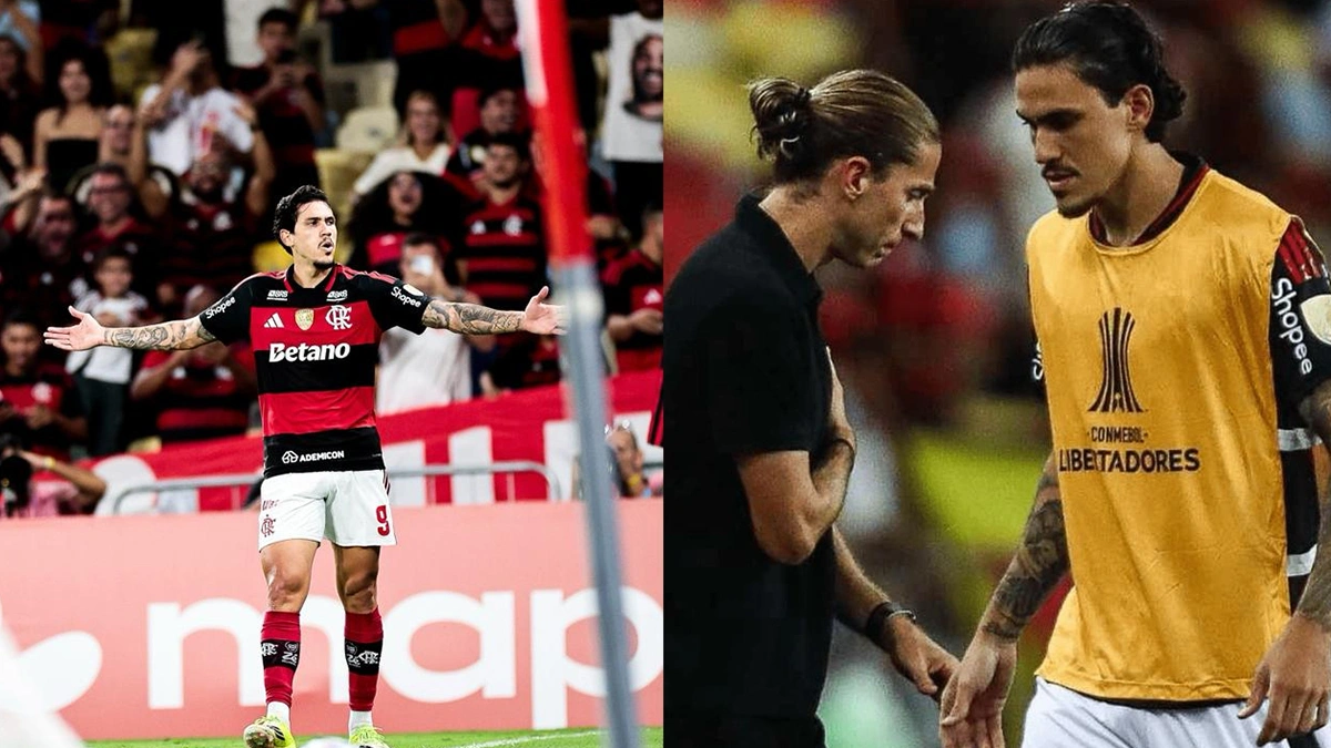 Pedro desabafa sobre atritos com Filipe Luís e revela como 'selou a paz' com ex-treinador do Flamengo