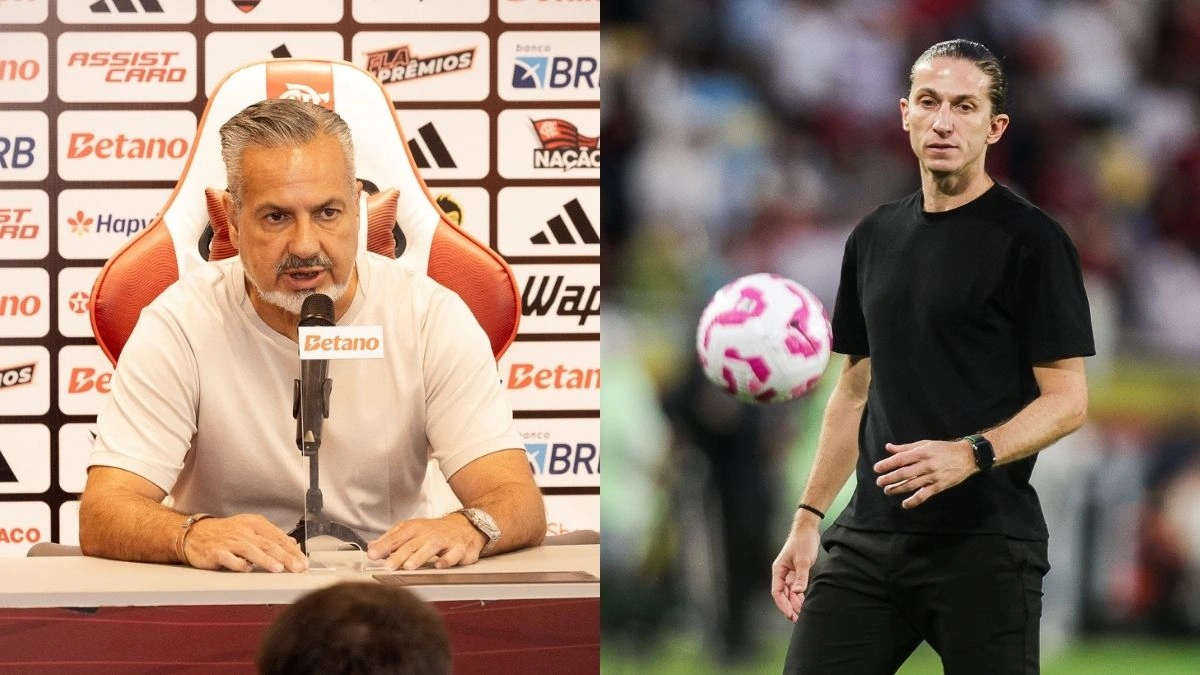 "Precisávamos de um técnico que…": Boto explica por que demitiu Filipe Luís do Flamengo