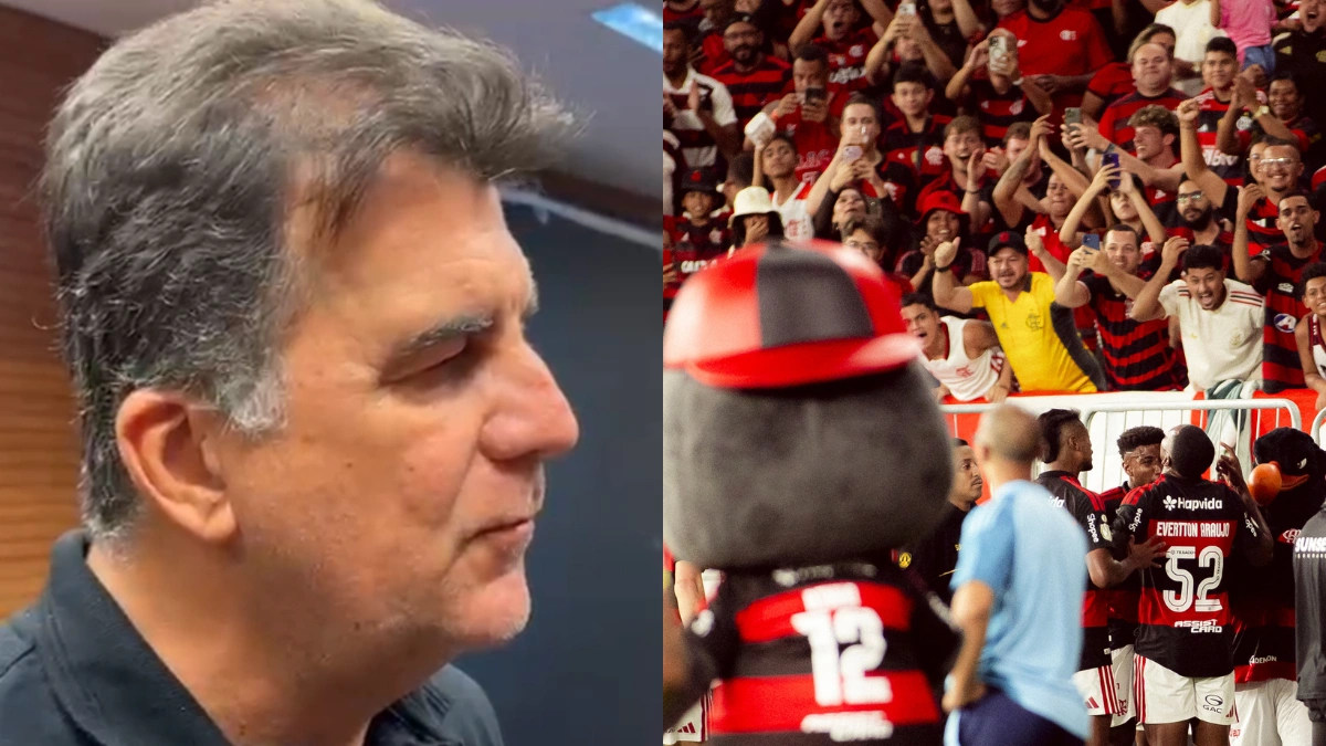 Presidente do Vitória ‘chora’ após jogo contra Flamengo