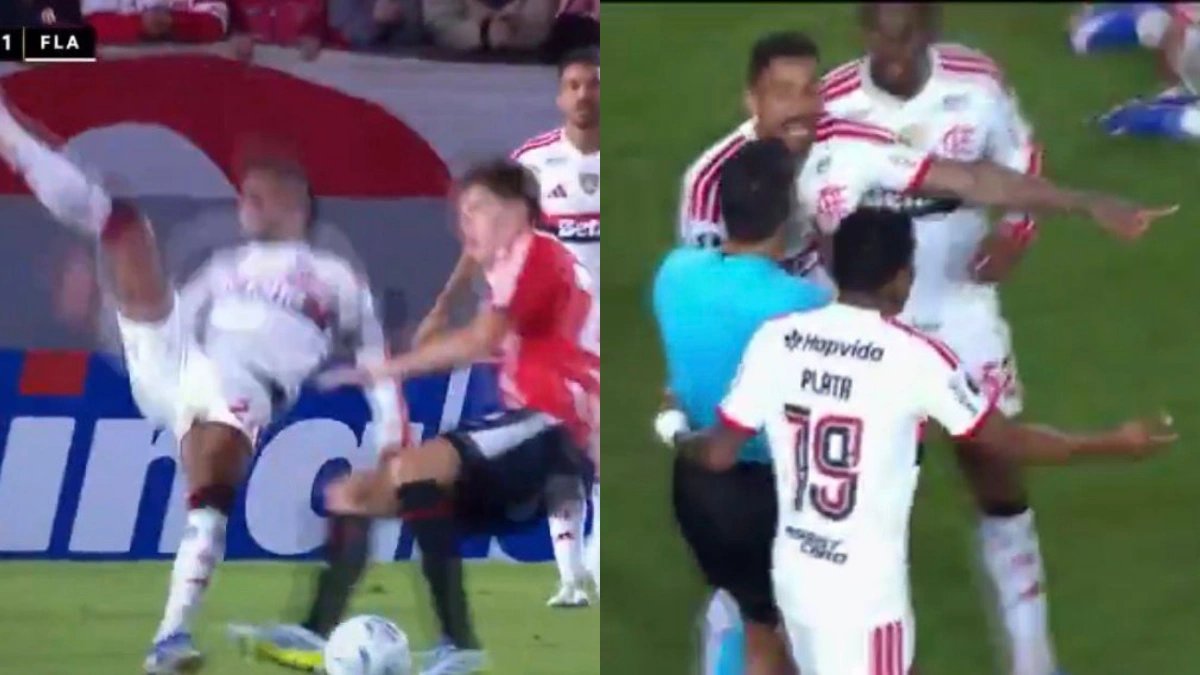 REVOLTANTE! Arbitragem ignora 2 expulsões de jogadores do Estudiantes