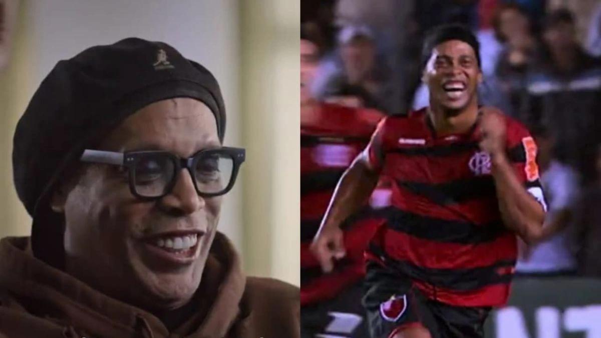 Ronaldinho conta bastidores de gol contra o Santos pelo Flamengo