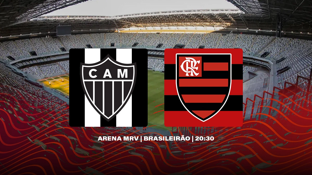 Saiba onde assistir ao jogo do Flamengo x Atlético-MG